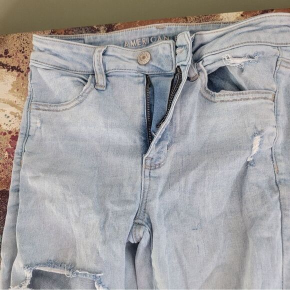 American Eagle Women's High Rise Jegging Next Level Stretch Jeans Size 6 - Picture 4 of 14